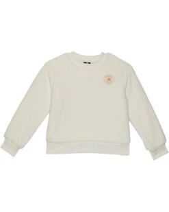 Converse Kids Sherpa Crew Neck Sweatshirt (Big Kids)