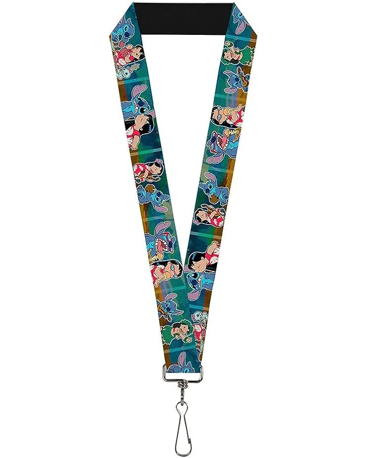 Buckle-Down Lanyard-1.0-Lilo & Stitch 5-Scene Blocks 1 Buckle-Down Lanyard-1.0-Lilo & Stitch 5-Scene Blocks
