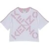 Kenzo Kids Maxi Cross Logo Short Sleeve T-Shirt (Toddler/Little Kids)