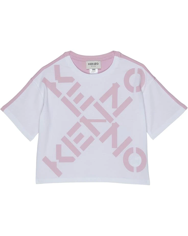 Kenzo Kids Maxi Cross Logo Short Sleeve T-Shirt (Toddler/Little Kids) 1 Kenzo Kids Maxi Cross Logo Short Sleeve T-Shirt (Toddler/Little Kids)