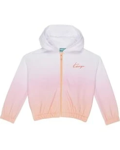 Kenzo Kids Zip-Up Hoodie, Gradient All Over Print (Toddler/Little Kids)