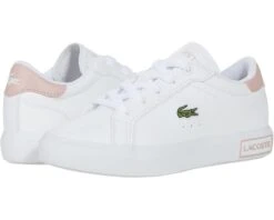 Lacoste Kids Powercourt 0721 1 SUC (Little Kid)