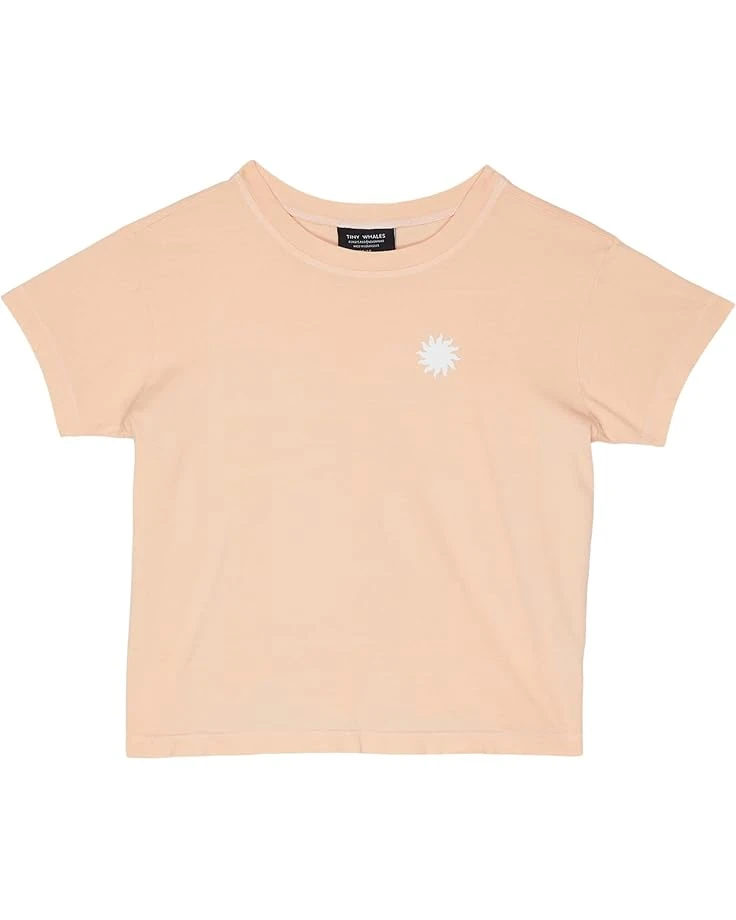 Tiny Whales Pink Skies Boxy Tee (Toddler/Little Kids/Big Kids) 1 Tiny Whales Pink Skies Boxy Tee (Toddler/Little Kids/Big Kids)
