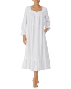 Eileen West Long Sleeve Flannel Ballet Gown