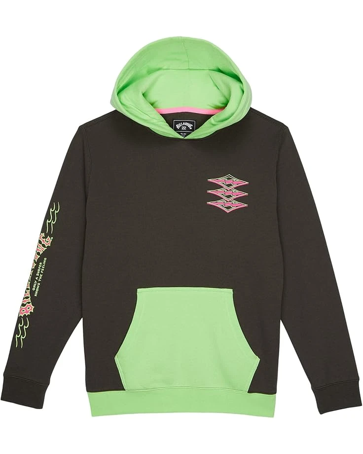 Billabong Kids United Pullover Fleece Top (Big Kids) 1 Billabong Kids United Pullover Fleece Top (Big Kids)