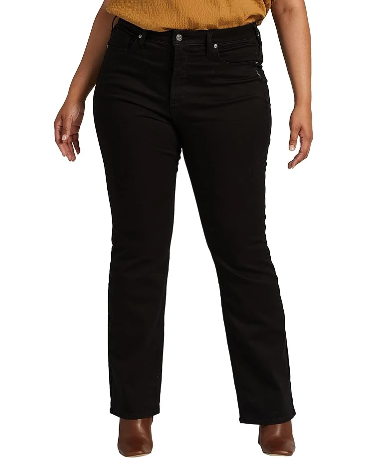 Silver Jeans Co. Plus Size Infinite Fit High-Rise Bootcut Jeans W88705INB531 1 Silver Jeans Co. Plus Size Infinite Fit High-Rise Bootcut Jeans W88705INB531