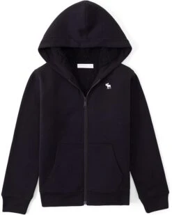 Abercrombie Kids Interior Sherpa Full Zip (Little Kids/Big Kids)