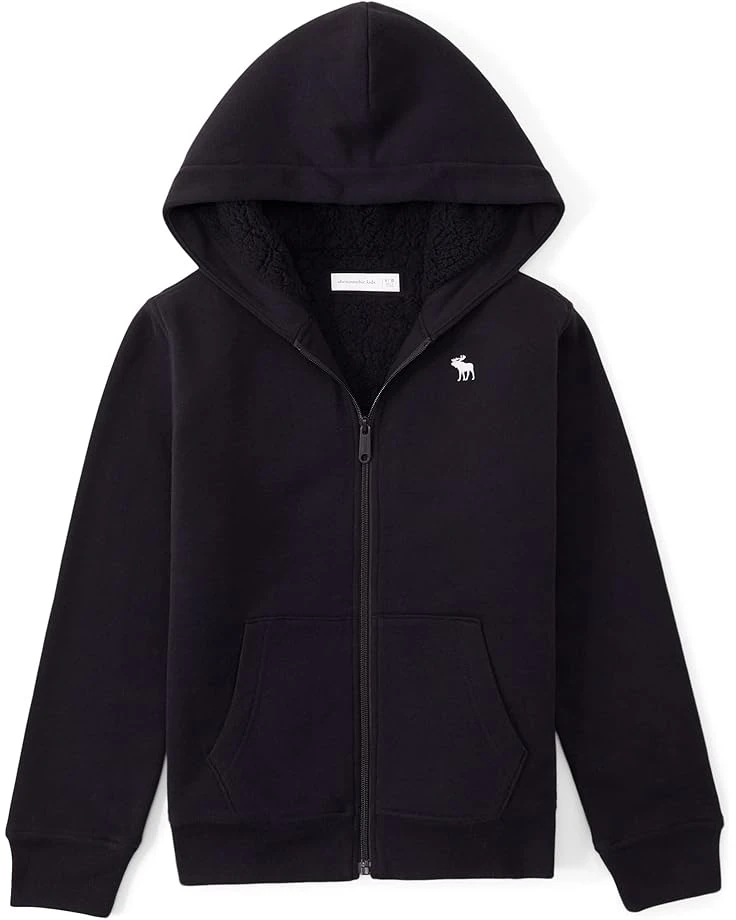 Abercrombie Kids Interior Sherpa Full Zip (Little Kids/Big Kids) 1 Abercrombie Kids Interior Sherpa Full Zip (Little Kids/Big Kids)