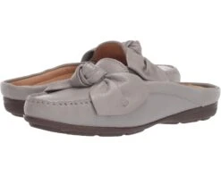 Driver Club USA Women's Leather Made In Brazil Mule With Bow