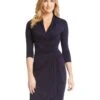 Karen Kane Cascade Wrap Dress