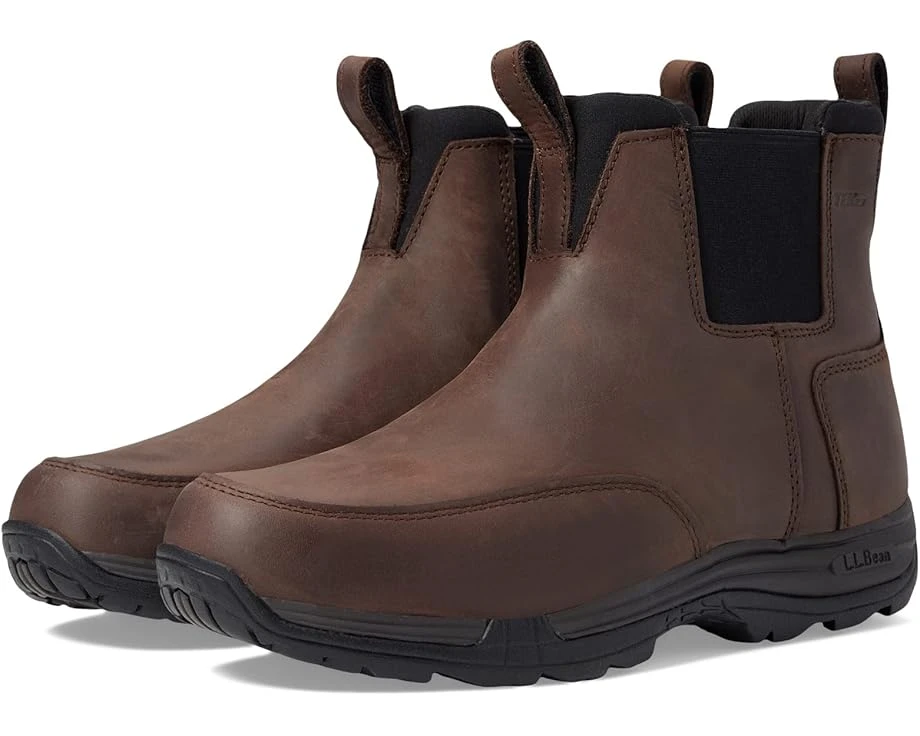 L.L.Bean Traverse Trail Boot Leather Pull-On Waterproof Insulated 1 L.L.Bean Traverse Trail Boot Leather Pull-On Waterproof Insulated