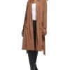 Calvin Klein Long Open Cardigan With Belt