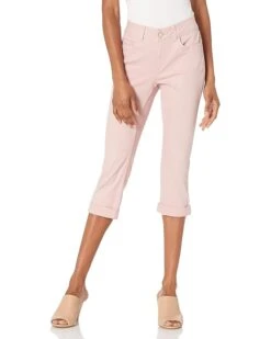 Rafaella Women's Petite Slim Fit Denim Capri