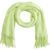 Madewell Textured Solid With Contrasting Fringe Scarf