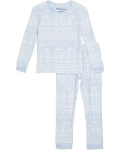 P.J. Salvage Kids Too Cool For School Velour Two-Piece Jammie Set (Toddler/Little Kids/Big Kids)