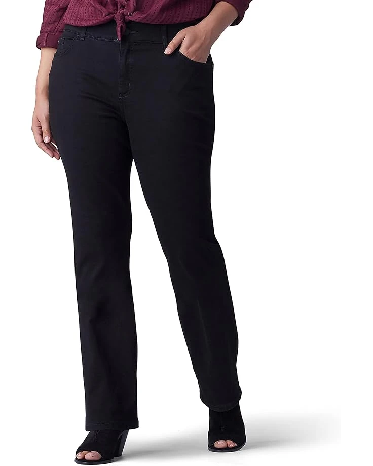 Lee Plus Size Regular Fit Flex Motion Bootcut Jeans Mid-Rise 1 Lee Plus Size Regular Fit Flex Motion Bootcut Jeans Mid-Rise
