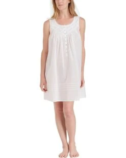 Eileen West Short Nightgown Sleeveless