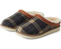 Sanuk Cozy Vibe Slipper Sugar Mat Plaid