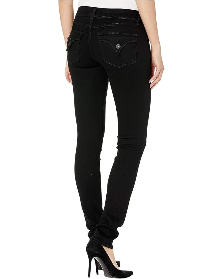 Hudson Jeans Collin Mid-Rise Skinny In Black 1 Hudson Jeans Collin Mid-Rise Skinny In Black