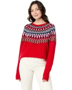 Vineyard Vines Fair Isle Crew Neck Sweater