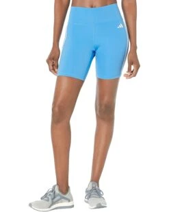 Adidas Training Essentials 3-Stripes High-Waisted Shorts