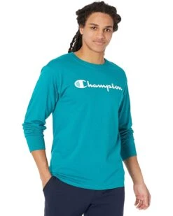 Champion Classic Graphic Big Logo Long Sleeve Tee