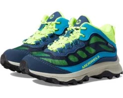 Merrell Kids Moab Speed Mid Waterproof (Little Kid/Big Kid)