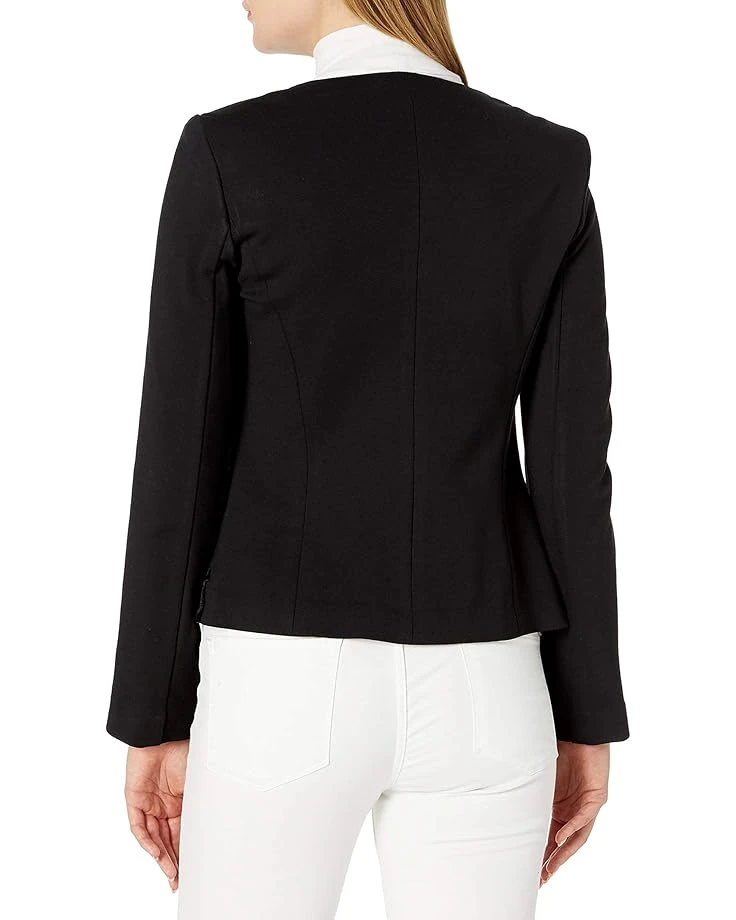 Calvin Klein Women's Mixed Media Jacket 1 Calvin Klein Women's Mixed Media Jacket