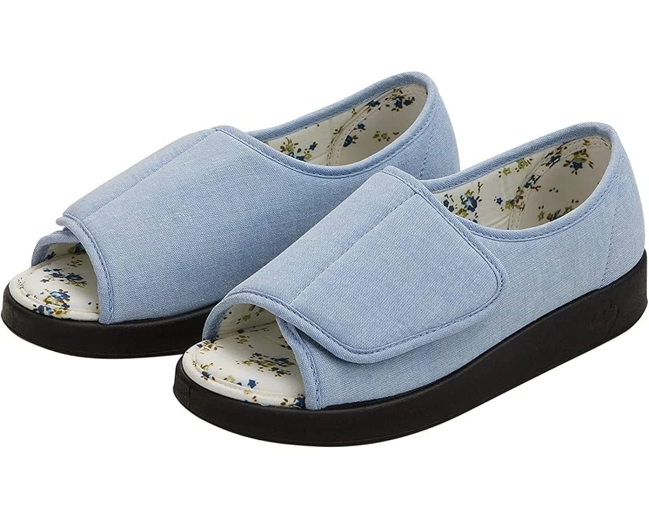 Silverts 15180 Extra Wide Adjustable Closure Open Toes For Indoor/Outdoor 1 Silverts 15180 Extra Wide Adjustable Closure Open Toes For Indoor/Outdoor
