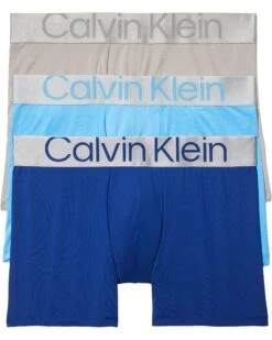 Calvin Klein Underwear Sustainable Steel Micro Boxer Brief 3-Pack