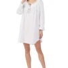 Eileen West Cotton Lawn Woven Nightshirt