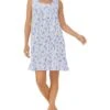 Eileen West 36" Short Sleeveless Nursing Nightgown