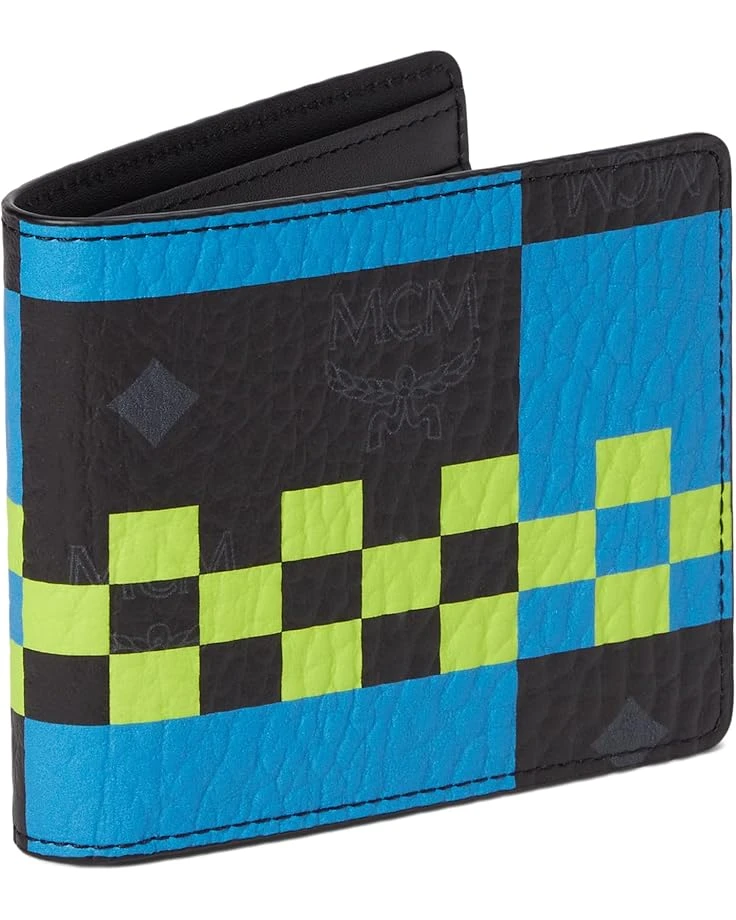 MCM Aren Checkerboard Visetos Small Wallet 1 MCM Aren Checkerboard Visetos Small Wallet