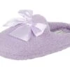 Jessica Simpson Women's Plush Marshmallow Slide On House Slipper Clog With Memory Foam