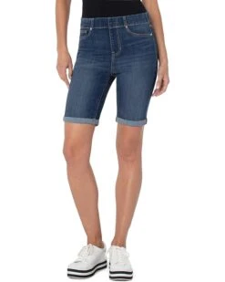 Liverpool Chloe Pull-On Bermuda In Fosters