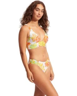 Seafolly Palm Springs Ruched Side Retro