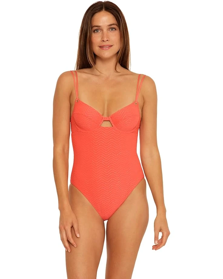 Trina Turk Empire Underwire One-Piece 1 Trina Turk Empire Underwire One-Piece
