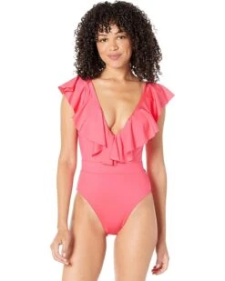 Trina Turk Monaco Ruffle One-Piece