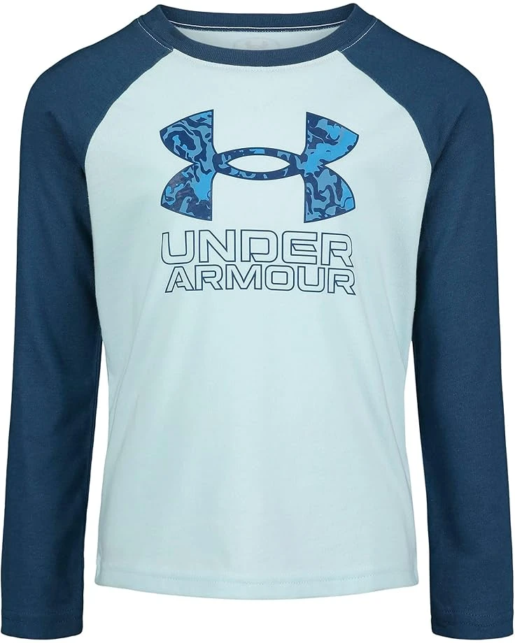 Under Armour Kids Forage Camo Big Logo Long Sleeve Tee (Little Kids/Big Kids) 1 Under Armour Kids Forage Camo Big Logo Long Sleeve Tee (Little Kids/Big Kids)