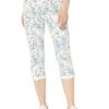 NYDJ Petite Chloe Capris 1" Cuff In Frosted Willow Vanilla