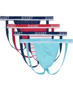 2(X)IST Stretch Bonus Pack 4-Pack Jock Strap