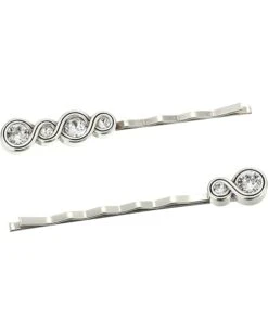 Brighton Infinity Sparkle Bobby Pin Set
