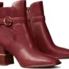 Tory Burch Multi Logo Buckle Boot