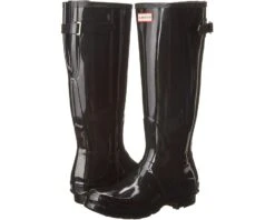 Hunter Original Back Adjustable Gloss Rain Boots