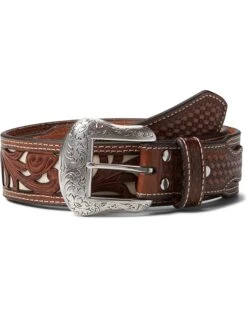 M&F Western Nocona Floral Pierced Bone Underlay