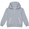 Kenzo Kids Zip-Up Hoodie With Back Cross Logo (Little Kids/Big Kids)