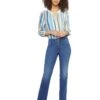 NYDJ Petite High-Rise Marilyn Straight Hollywood Waistband In Rendezvous
