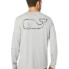 Vineyard Vines Long Sleeve Vintage Whale Pocket T-Shirt