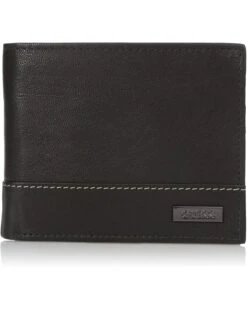GUESS Men's Leather Slim Bifold Wallet