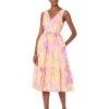 Lilly Pulitzer Bri V-Neck Cotton Midi Dress
